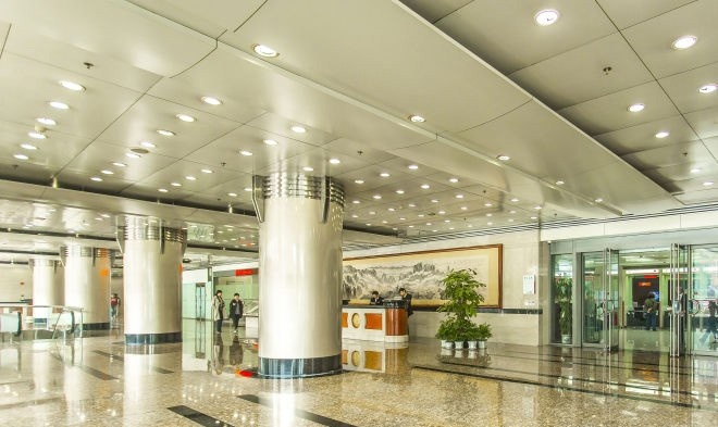 静安中心大堂图